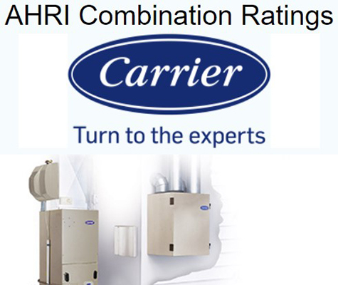 Carrier AHRI Ratings